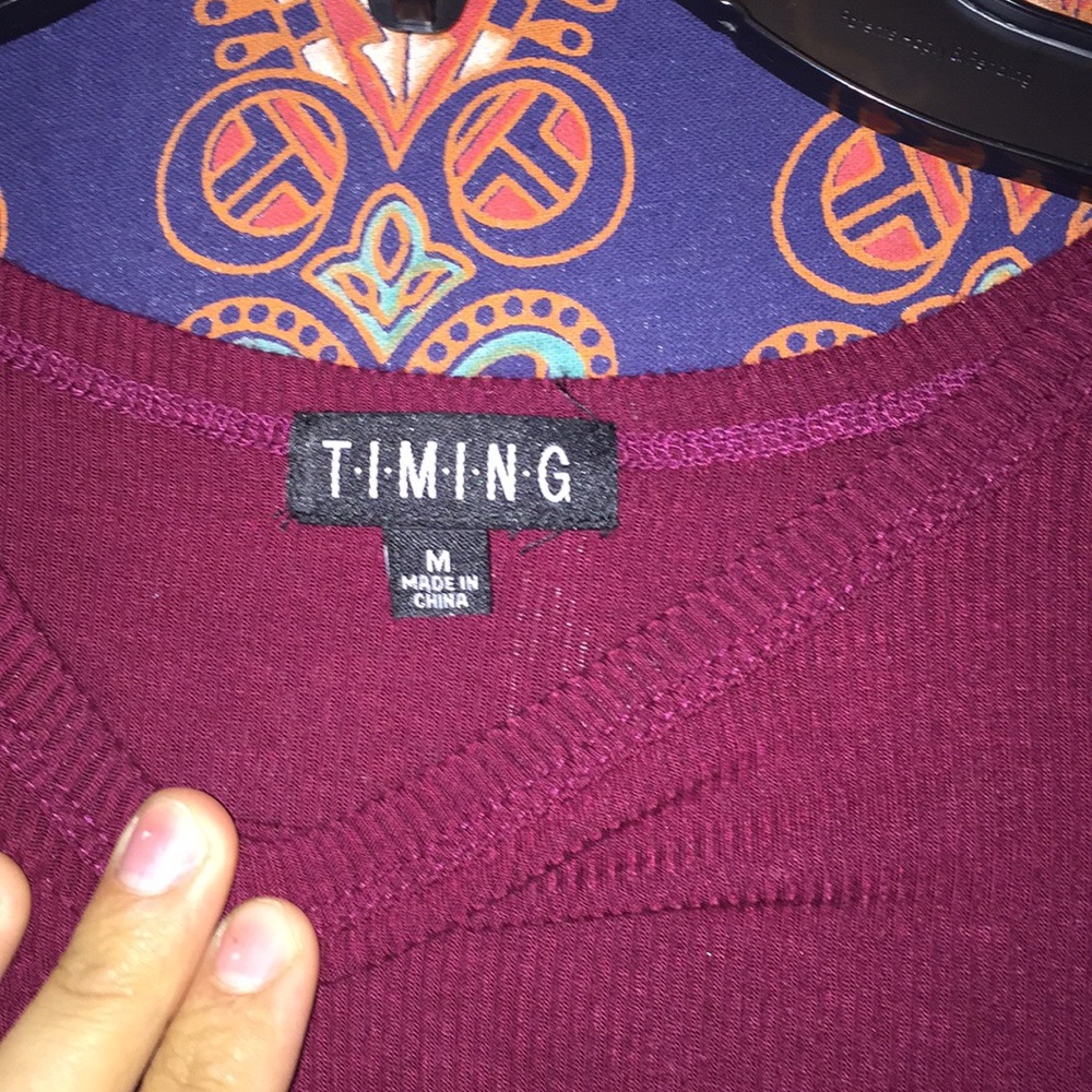 Red crop tee - Picture 2 of 2